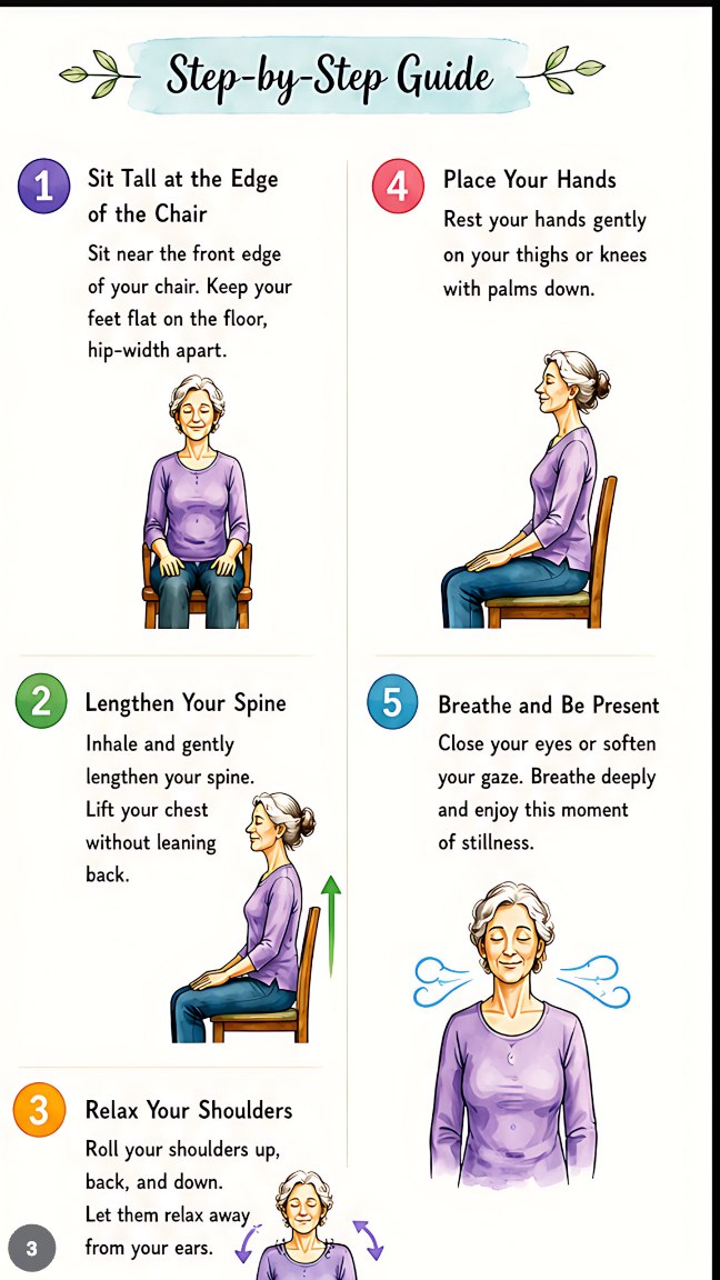 Chair Yoga for weight loss – view 4